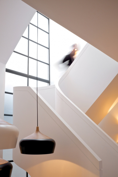 Fibbonacci Staircase - Putney House Renovation