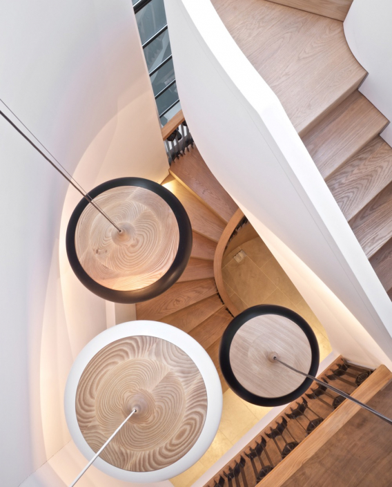 Fibbonacci Staircase - Putney House Renovation
