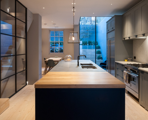 Camden Grove Basement Kitchen