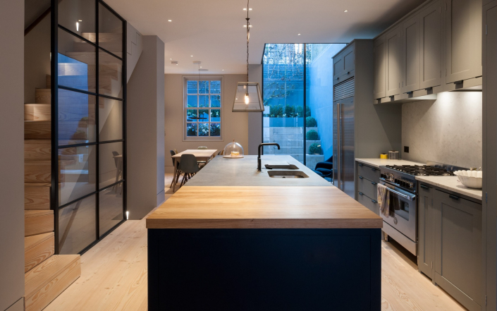 Camden Grove Basement Kitchen